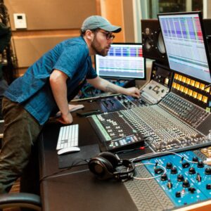 Andy Schichter at Park Sound Studio